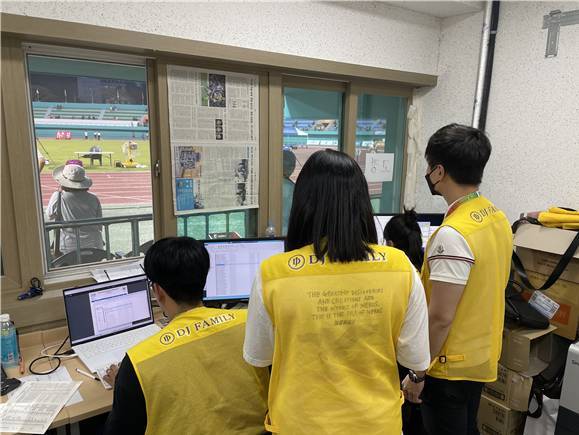 Photo of the Integrated Information Processing Room in operation – Yecheon U20
